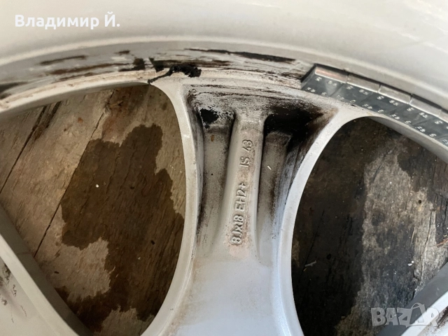 Bmw e60 джанти style 124 275 35 18 runflat, снимка 14 - Гуми и джанти - 52955748