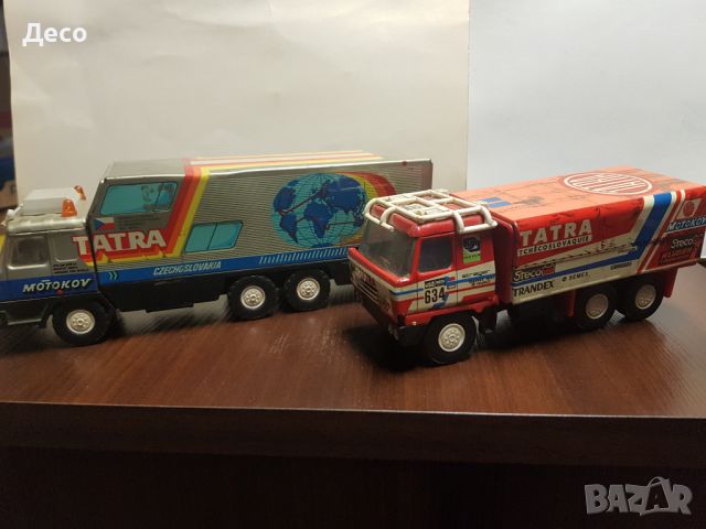 Стари играчки камиони Татра, снимка 5 - Колекции - 45323554