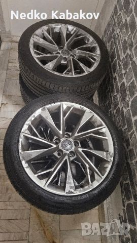 Джанти Ауди 18"(ЕТ 29, 8.5J, 66.6) с летни гуми Continental 245/40