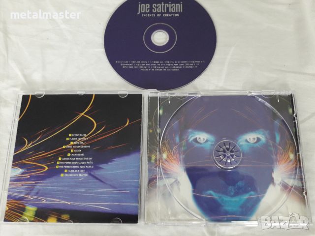 Joe Satriani – Engines Of Creation (2000), снимка 4 - CD дискове - 46370150