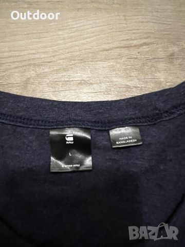 Мъжка тениска G-Star RAW, размер L , снимка 4 - Тениски - 45674318