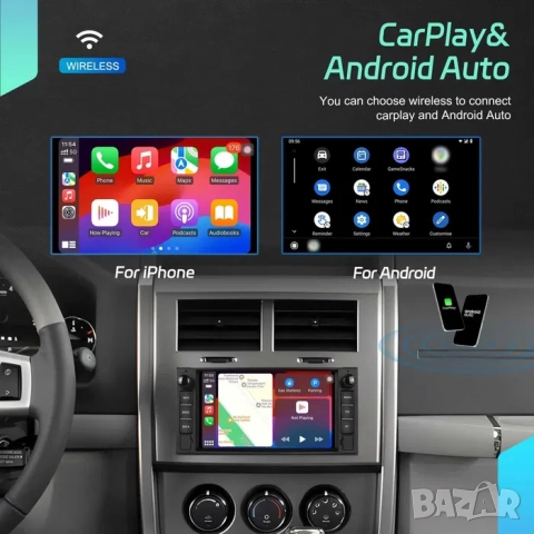 Мултимедия Chevrolet Навигация Android CHRYSLER JEEP Cherokee DODGE, снимка 2 - Навигация за кола - 52085097