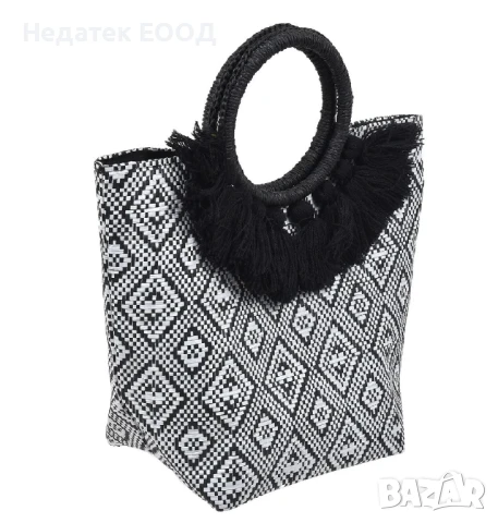 Дамска сламена чанта, 32x13x32см. , снимка 2 - Чанти - 50734600