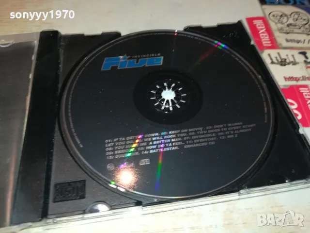 INVINCIBLE FIVE CD 1804252012, снимка 2 - CD дискове - 49944763