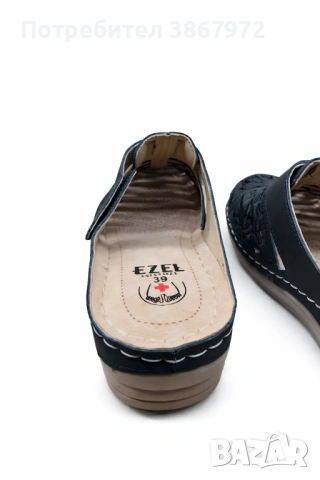 Дамски чехли медицинска стелка, снимка 2 - Чехли - 54175581