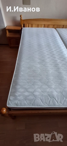 Спалня от естествена дървесина, снимка 7 - Спални и легла - 52964201