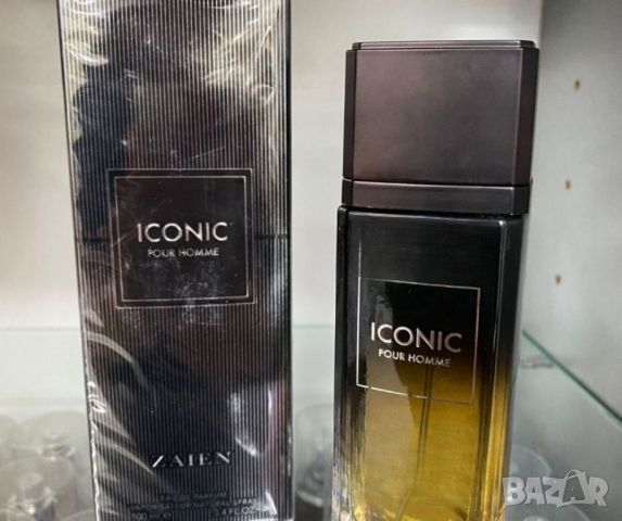 Мъжки парфюм ICONIC Pour Homme ZAIEN 100 ml, снимка 1 - Други стоки за дома - 46568574