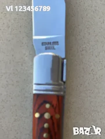 Сгъваем джобен нож 95х210/Лагиол/, снимка 5 - Ножове - 50553222