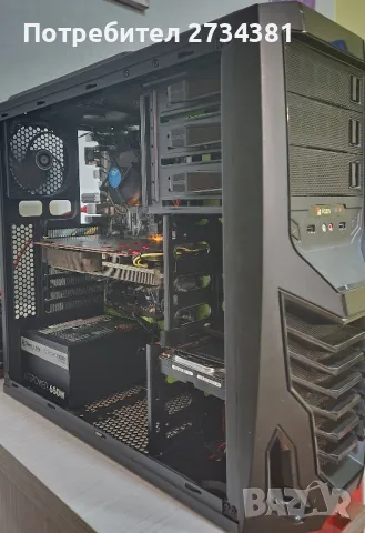 Геймърски компютър за лек гейминг-i5 6500, GTX 1070ti, 120 SSD, 1TB HD, снимка 1 - Геймърски - 49146798