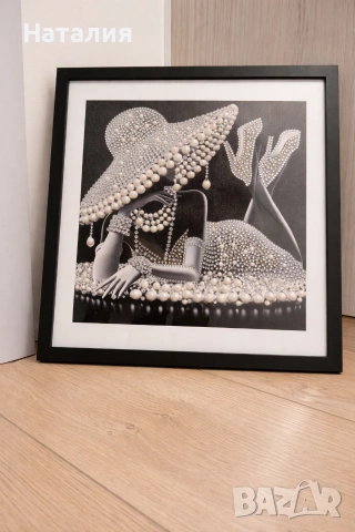 3бр картини изработени с диаманти, снимка 3 - Картини - 53332135