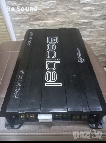 6 канален Усилвател Урал Decibel DB-6.180, снимка 8 - Ресийвъри, усилватели, смесителни пултове - 53584654