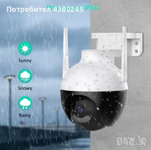 WiFi Smart камера 1080P, снимка 4 - Камери - 48988499