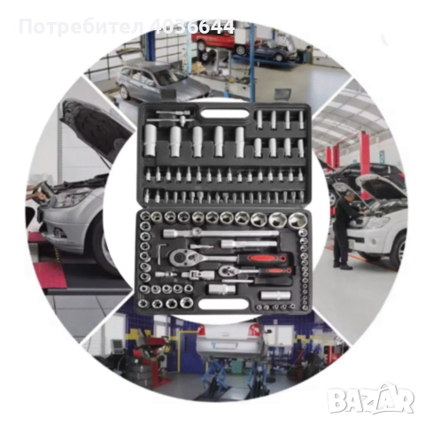 Куфар с инструменти 108 части - Гедоре, снимка 5 - Гедорета - 52666204