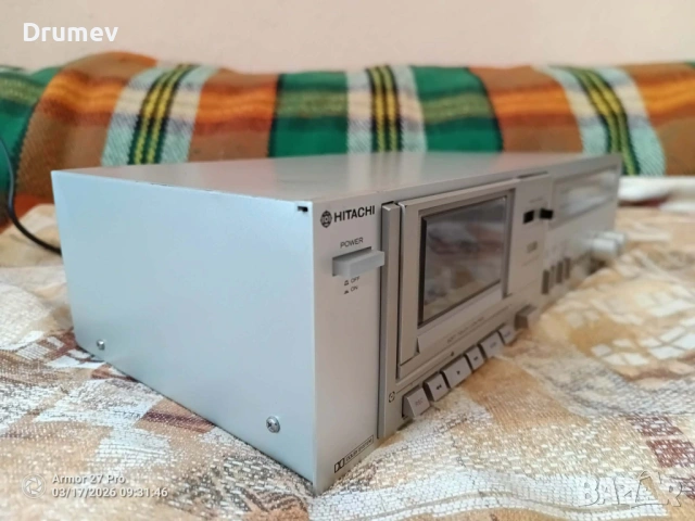 Продавам касетен дек HITACHI  DE25!, снимка 4 - Декове - 53881995