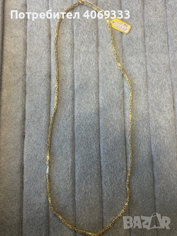 Комплект златен синджир и гривна Кралска плетка 14карата, снимка 4 - Колиета, медальони, синджири - 54184936