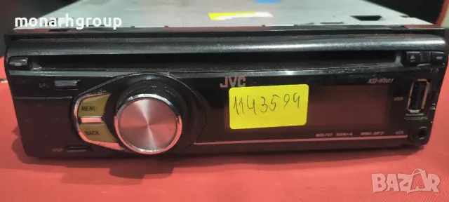 Авто CD JVC   KD-R401, снимка 2 - Аксесоари и консумативи - 48475779