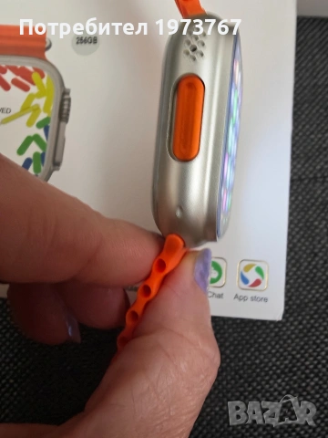 watch ultra андроид, снимка 4 - Смарт часовници - 53885104