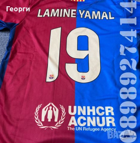 Нови Детски Екипи Барселона/Barcelona Lamine Yamal 19 Сезон 2024/2025 Ламин Ямал, снимка 3 - Футбол - 46771235