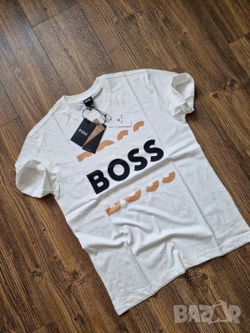 Страхотна мъжка тениска HUGO BOSS нова с етикет  , снимка 3 - Тениски - 45477425