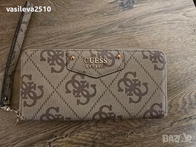Guess оригинално дамско портмоне , снимка 3 - Портфейли, портмонета - 53893021