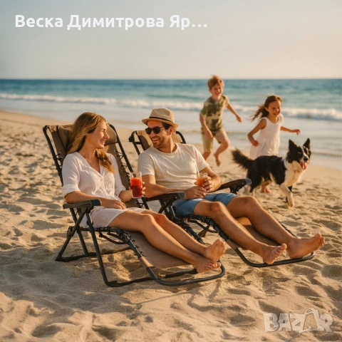 Сгъваем градински шезлонг с нулева гравитация и сенник – комфорт за пълна релаксация, снимка 7 - Градински мебели, декорация  - 53057329