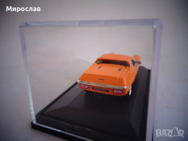 1:72 HONGWELL LOTUS EUROPA  ИГРАЧКА КОЛИЧКА МОДЕЛ, снимка 4 - Колекции - 47800801