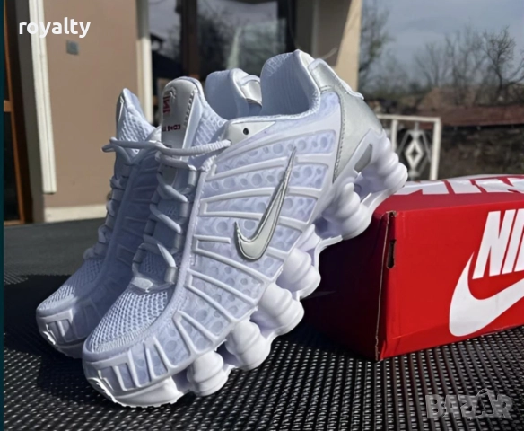Nike shox tl white дамски маратонки , снимка 2 - Маратонки - 51621035