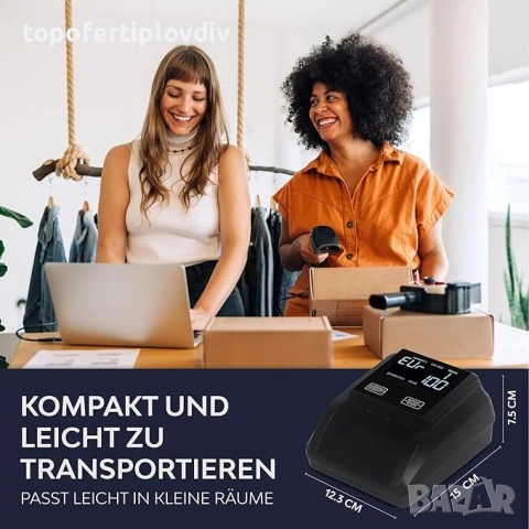 Детектор за пари/ банкноти ZENACASA,Гаранция, снимка 6 - Друга електроника - 53654670