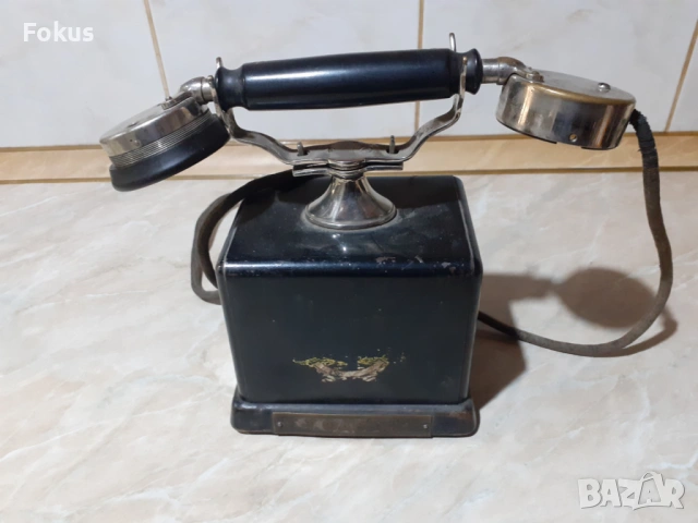 Стар царски телефон кутия бакелит табелки