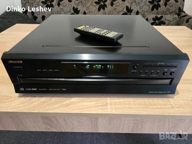 Onkyo DX C390 6 дисков CD чейнджър, снимка 1 - Аудиосистеми - 47295846