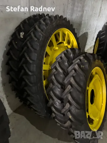 Комплект 4 бр. тесни гуми с джанти за редови обработки за John Deere (230-95/32 - 230-95/48) N01877, снимка 2 - Селскостопанска техника - 48978037