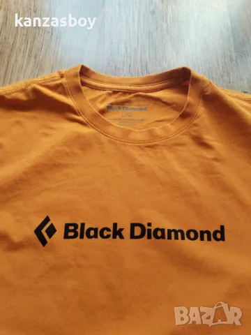 black diamond - страхотна мъжка тениска L КАТО НОВА, снимка 2 - Тениски - 50131323
