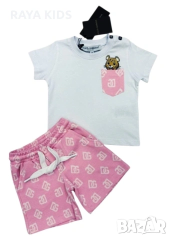 Комплекти с къс ръкав за момичета и момчета от 3 месеца до 2 години!, снимка 5 - Комплекти за бебе - 54222861