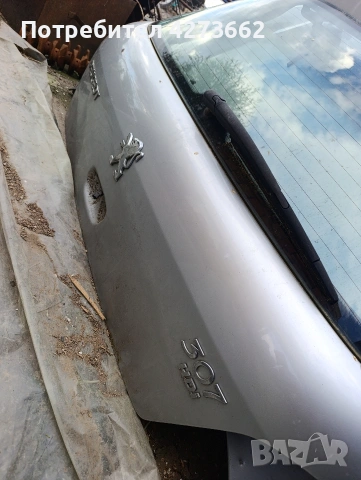 Заден капак Peugeot 307 , снимка 2 - Части - 54159917