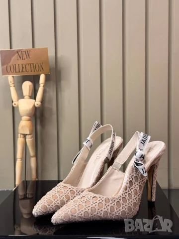обувки на ток christian dior , снимка 2 - Дамски елегантни обувки - 51336838