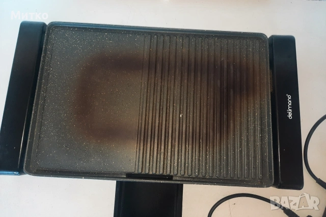 Електрическа грил скара 2 във 1 марка Делимано Delimano Astoria модел HP4832D, снимка 7 - Скари - 53816505