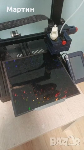 3д принтер Anycubic kobra добро състояние, снимка 3 - Принтери, копири, скенери - 53754640