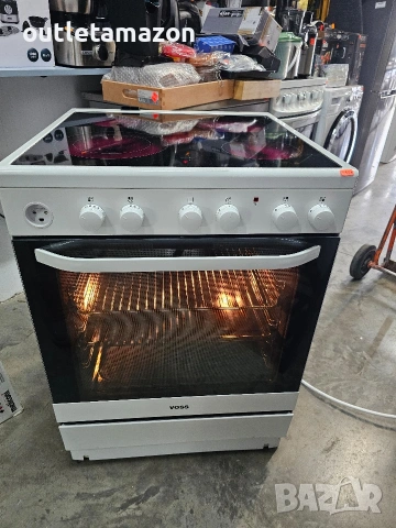 готварска печка с керамичен плот Electrolux 