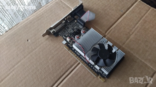 Видео карта NVidia GeForce Zotac GT 620 1024MB GDDR3 64bit PCI-E, снимка 4 - Видеокарти - 54245593