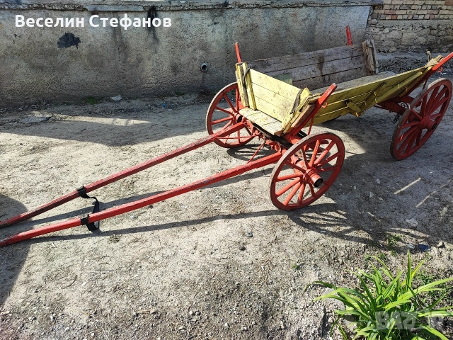 Каруца Стара запазена за декор , снимка 3 - Декорация за дома - 54232907