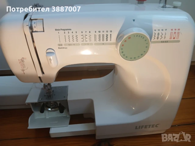 Шевна машина LIFETEC LT8709, снимка 6 - Шевни машини - 50633201