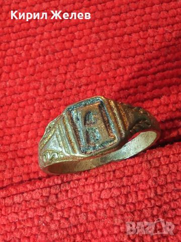 Много стар пръстен сачан над стогодишен -60101, снимка 7 - Други ценни предмети - 28857846