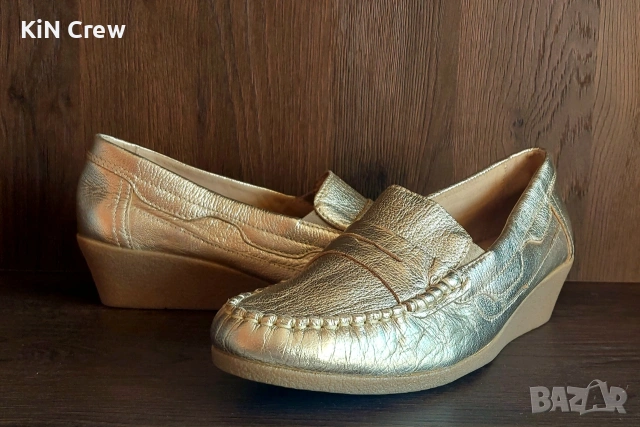 Дамски мокасини Caprice Comfort On Air, обувки от естествена кожа, снимка 2 - Дамски ежедневни обувки - 53862911