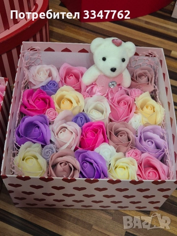 Сапунени рози , снимка 15 - Изкуствени цветя - 53458919