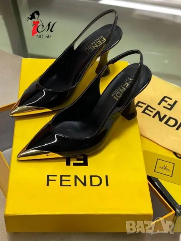 дамски обувки на ток fendi , снимка 4 - Дамски ежедневни обувки - 46939734