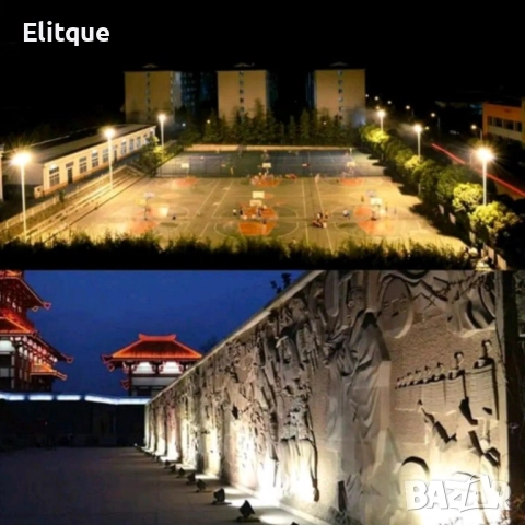 Интелигентен LED прожектор с дистанционно, 100W, различен цвят светлини (multicolor), снимка 4 - Други стоки за дома - 52904045