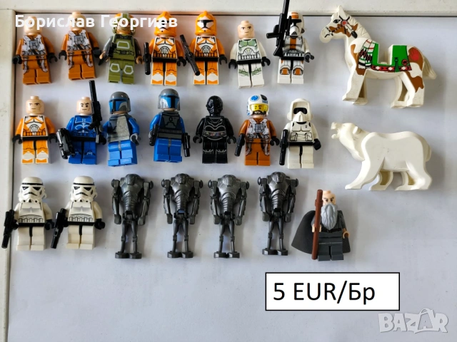 Оригинални лего минифигурки lego star wars /ninjago/ и други, снимка 8 - Образователни игри - 33848004