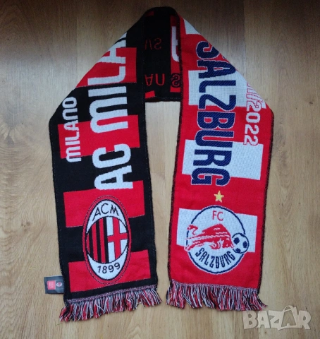 AC Milan / Red Bull - футболен шал на Милан, снимка 2 - Футбол - 53066403