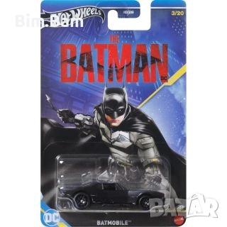 Оригинална количка Hot Wheels BATMAN Batmobile / Батмобил / Батман