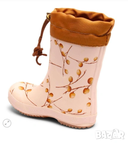 Гумени ботуши с вълна Bisgaard - longan fruit номер 37, снимка 3 - Дамски ботуши - 53417473